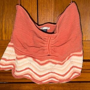 American Eagle sweater knit tube top xl